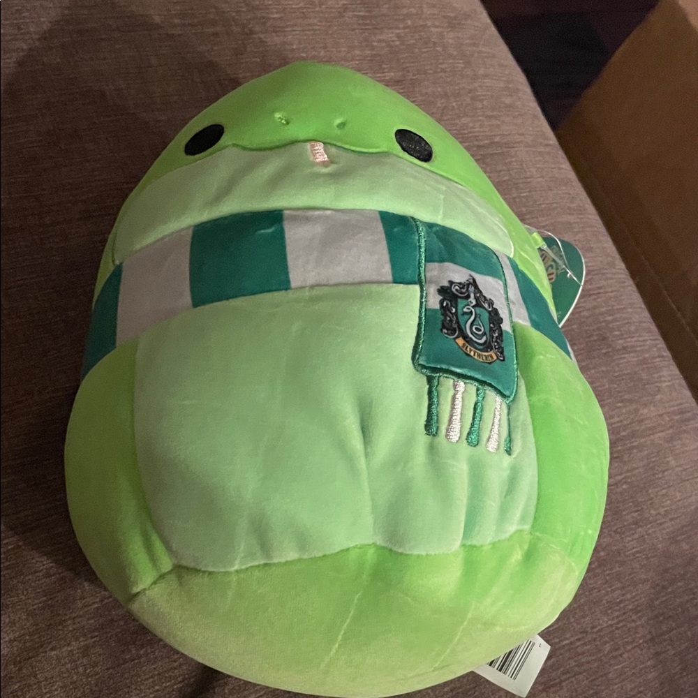 Harry Potter Slytherin Snake Green Plush Toy with Scarf